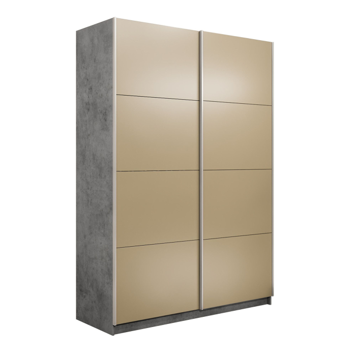 Шкафы-купе 2-х дверные, Шкаф-купе Прайм 2-х дверный Стекла фисташка/Доводчики 140х57х230