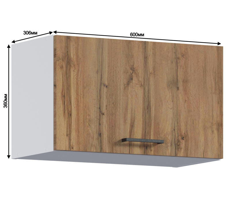 Навесные, Кейл шкаф 1 дв 60х36 см