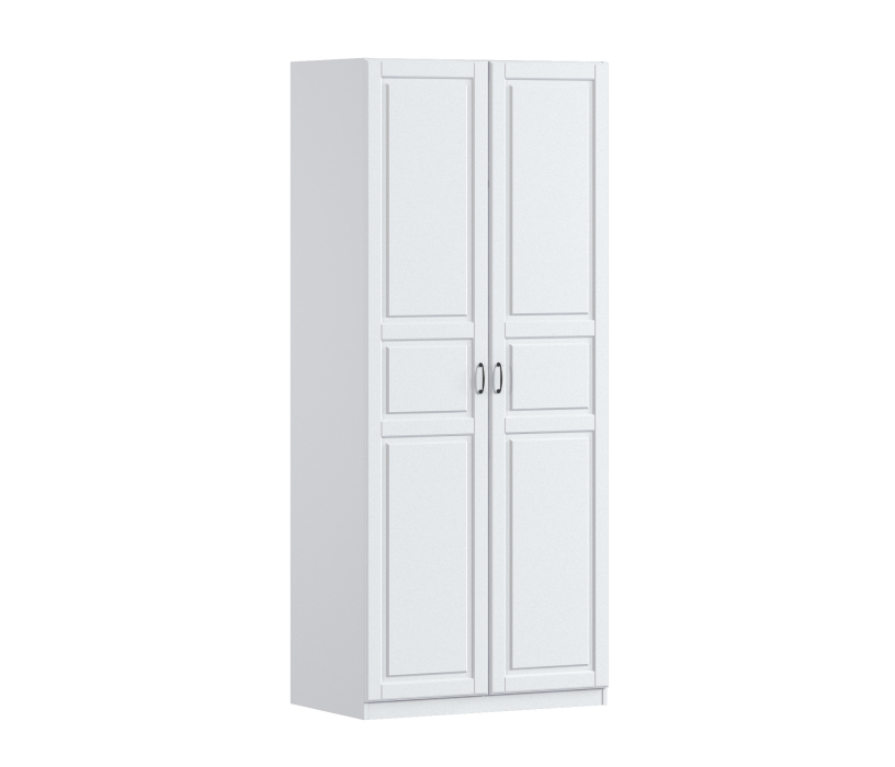 Спальня, Шкаф двухдверный Макс 1000 мм, вариант №3 (ЛДСП/МДФ)