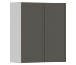 Квадро шкаф навесной 2 дв 60х72 см