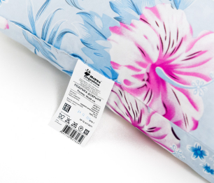 Подушка 68*68 "Добрыня"100% ткань ПЭ