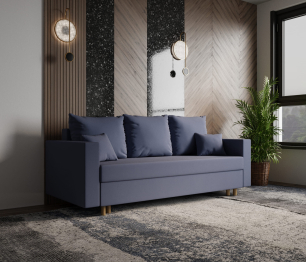 Прямой диван Адам,еврокнижка,велюр