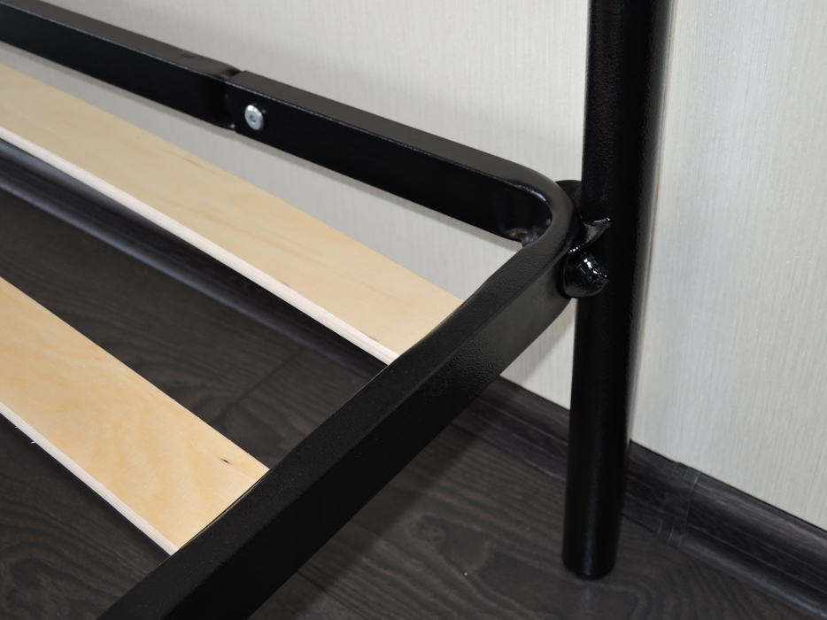 Кровати 90 см, Металлическая кровать Мета 900 х 2000