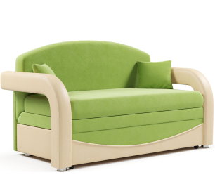 Детский диван Алекс выкатной, велюр