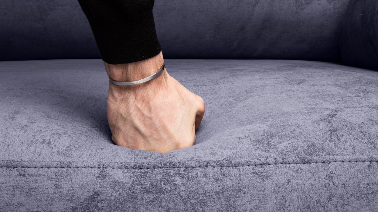 Диваны угловые в гостиную, Диван угловой Trump, велюр