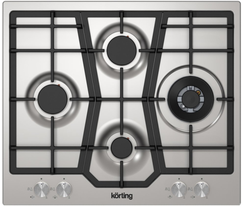 Встраиваемые варочные панели, Варочная поверхность газовая Korting HG 631 CTX