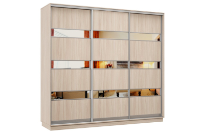 Шкаф-купе Премьер 33 (16;16;16) трёхдверный