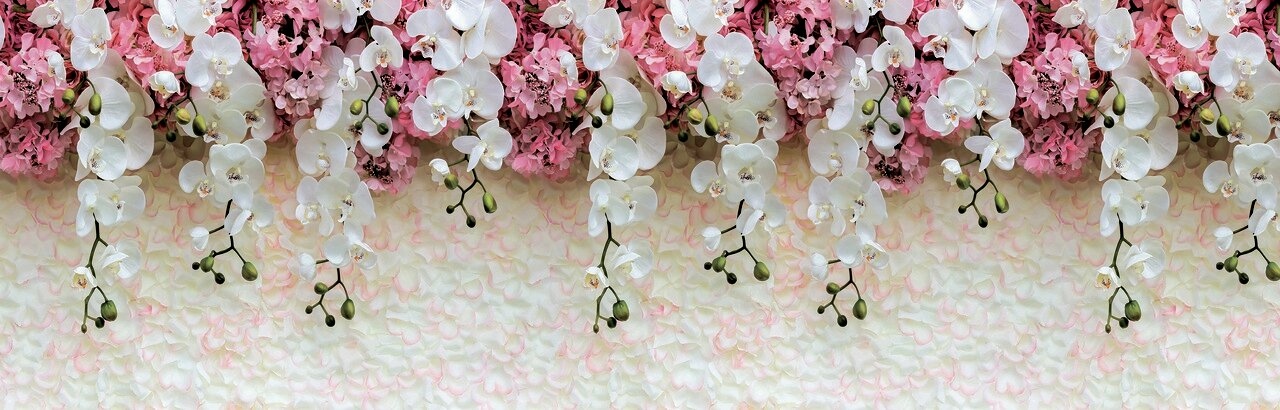 Стеновые панели из АБС-пластика, Кухонный фартук Нежность 1000x600x1.5 мм глянец