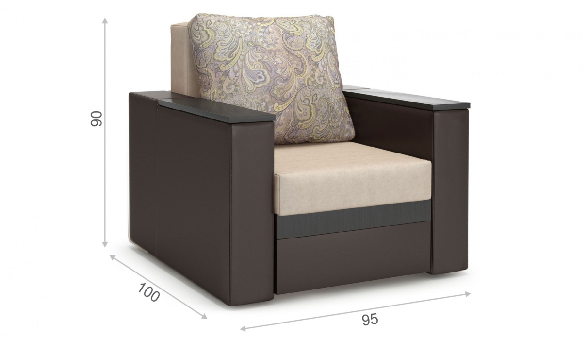 Кресла, Браун кресло н/раскладное