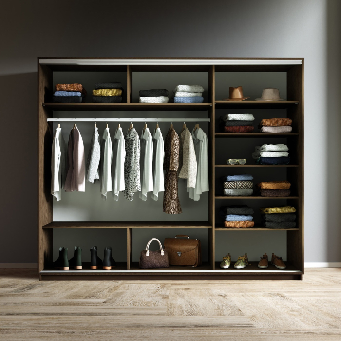 Шкафы-купе 3-х дверные, Шкаф-купе Экспресс 3-х дверный Фотопечать Шары Стекла 180х60х240