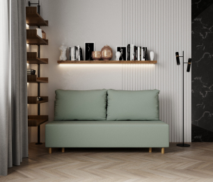 Прямой диван Лофт,еврокнижка,велюр