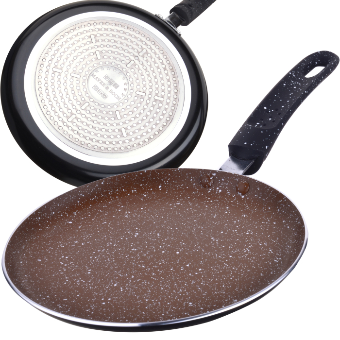 Сковороды, Блинница Mayer&Boch 28338 20см мрам/кр АП индукц/дно
