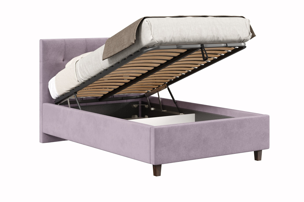 Мягкая кровать, Кровать Турин 1200 с подъёмным механизмом