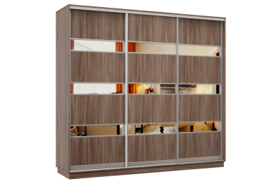 Шкаф-купе Премьер 59 (16;16;16) трёхдверный
