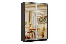 Шкафы-купе, Шкаф-купе Премьер Лайт 03 (11;11) двухдверный