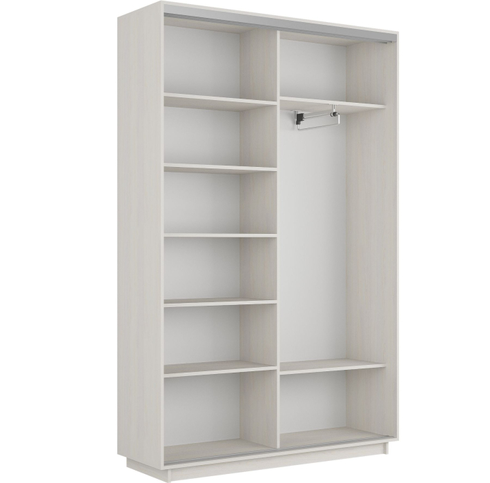 Шкафы-купе 2-х дверные, Шкаф-купе Экспресс Экспенс дуо 2400 x 1400 x 450