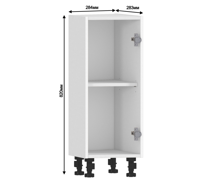 Корпус, Шкаф-Стол торцевой Регина РСТУ-30 Белый