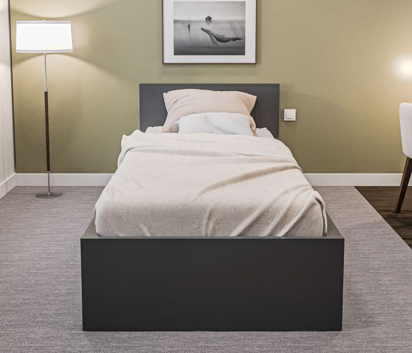 Кровати 90 см, Кровать (900) Леон/Бруклин СБ-3366