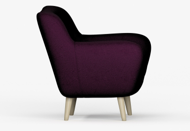 Диван прямой Elephant, велюр