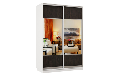 Шкаф-купе Премьер Лайт 01 (05;05) двухдверный