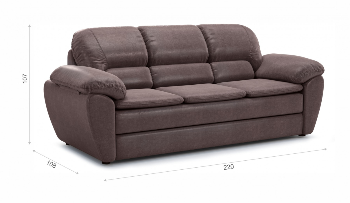 Диваны прямые, Бергамо диван прямой