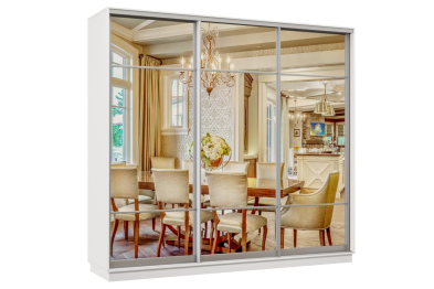 Шкаф-купе Премьер Лайт 60 (11;11;11) трехдверный