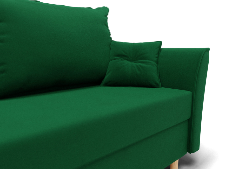 Диваны еврокнижки, Прямой диван Наоми,еврокнижка,велюр