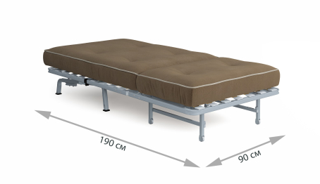 Кресло-кровать Вилли Сканди коричневый