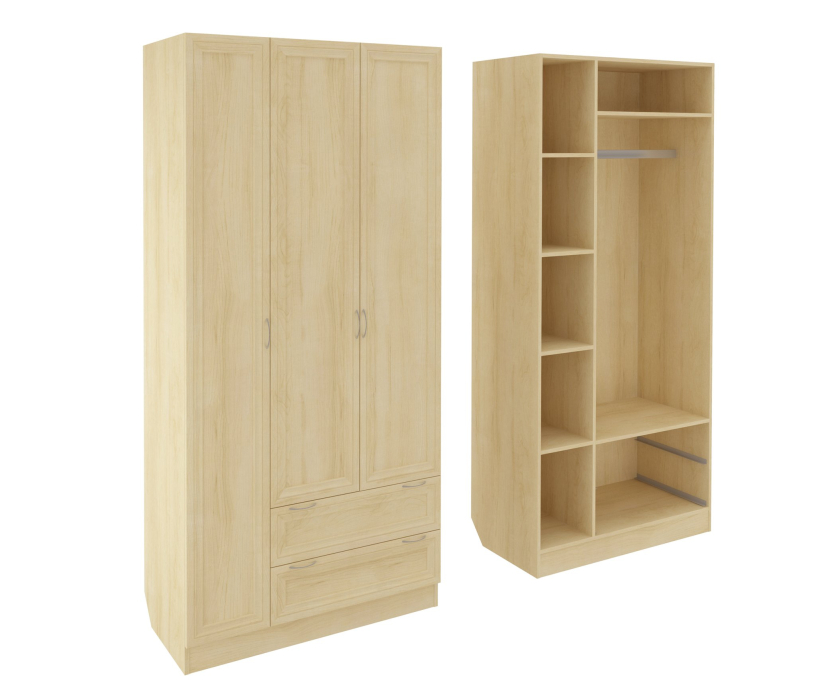 Шкафы распашные, Шкаф ШК-3/9