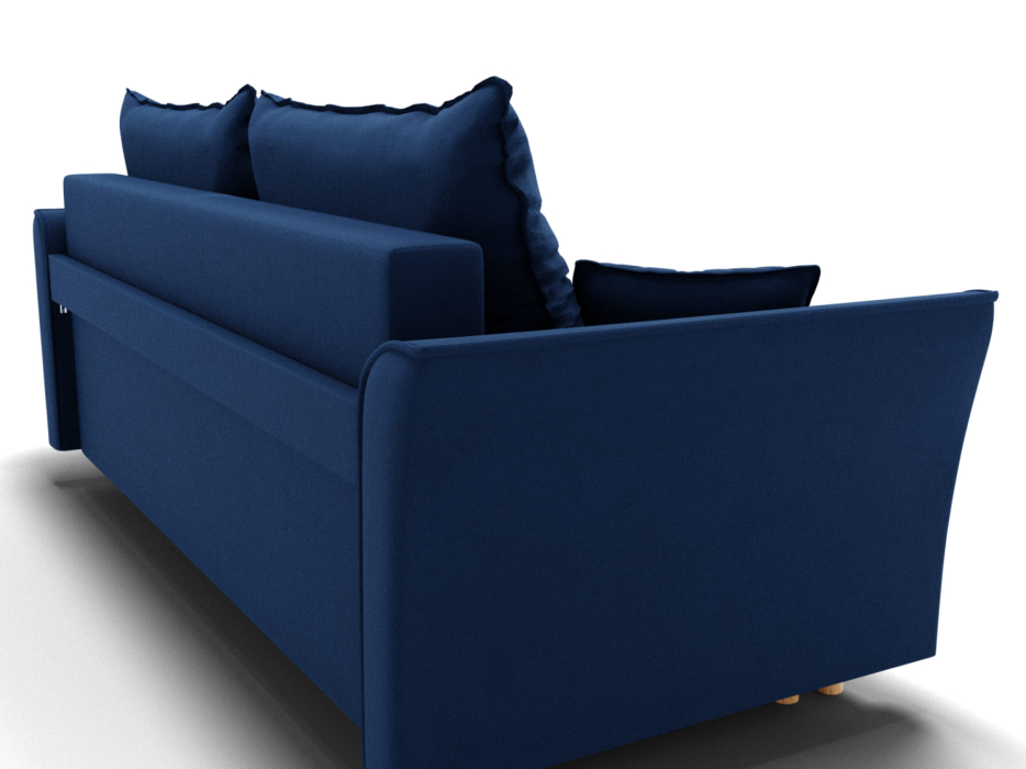 Диваны еврокнижки, Прямой диван Наоми,еврокнижка,велюр