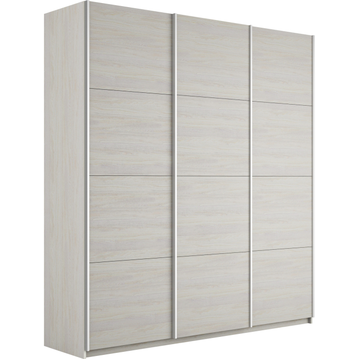 Шкафы-купе 3-х дверные, Шкаф-купе Широкий Прайм 3-х дверный ДСП/Доводчики 240х57х230