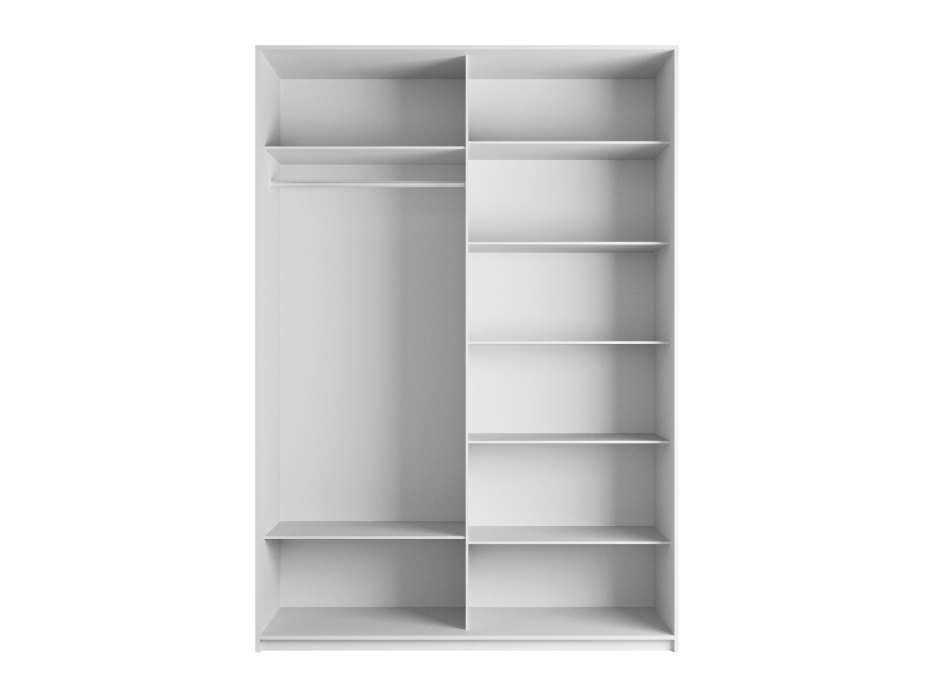 Шкафы-купе 2-х дверные, Шкаф-купе Прайм 2-х дверный ДСП/Стекло хаки/Доводчики 140х57х230