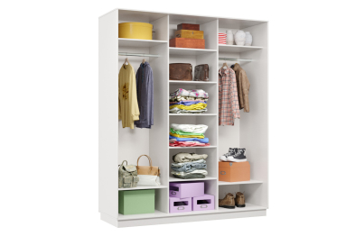 Шкаф-купе Премьер Лайт 26 (08;05;08) трехдверный