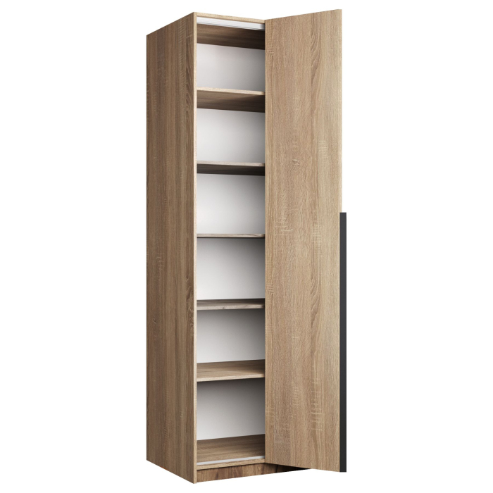 Спальня, Шкаф Локер 2-х дверный (Гармошка) доп. полки