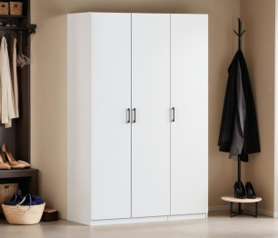 Шкаф трехдверный Макс 1500 мм, вариант №1 (ЛДСП)