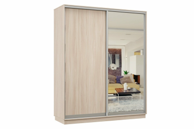 Шкаф-купе Премьер 22 Ясень шимо светлый