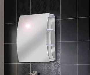 Шкаф зеркальный Белла 60 ПВХ (Элегия 60)