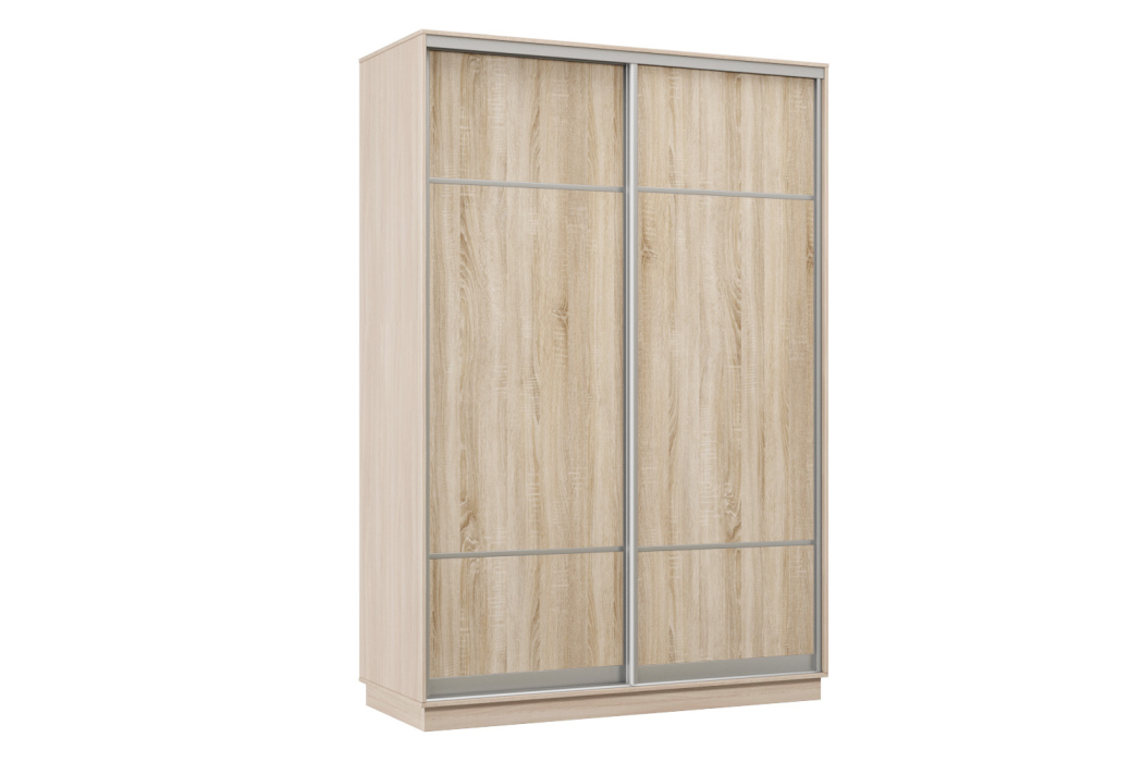 Шкафы-купе, Шкаф-купе Премьер Лайт 02 Мини (08;08) двухдверный