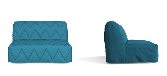 Диван-кровать Вилли голубой