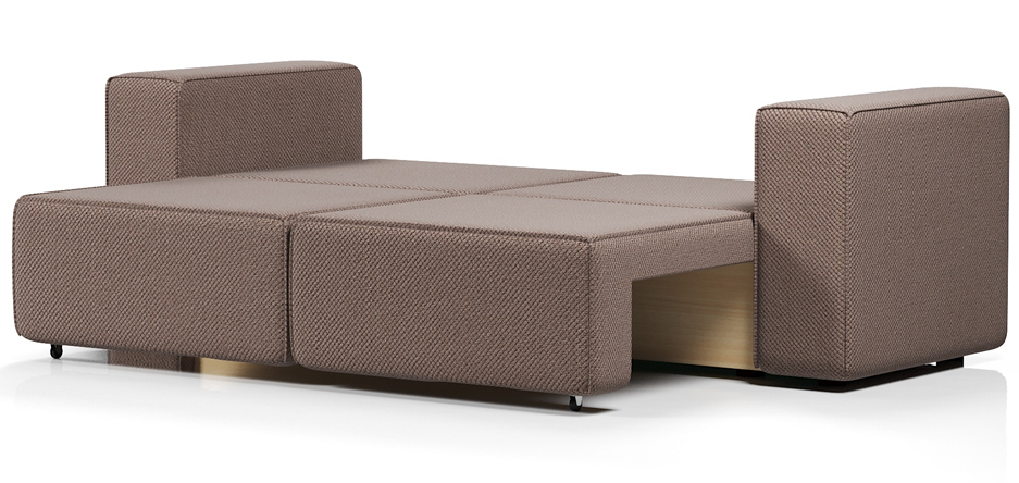 Дизайнерские диваны для гостиной, Диван-кровать Kinx еврокнижка,велюр