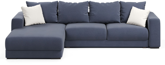 Диван-кровать угловой еврокнижка Ланкастер,велюр