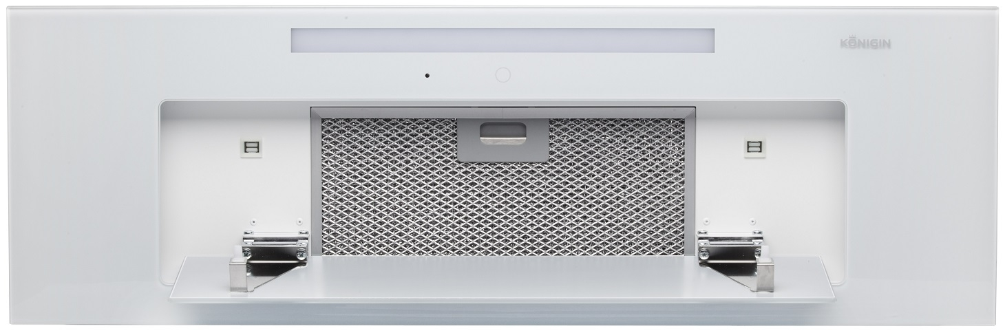 Вытяжки, Кухонная вытяжка Navi White Glass 90