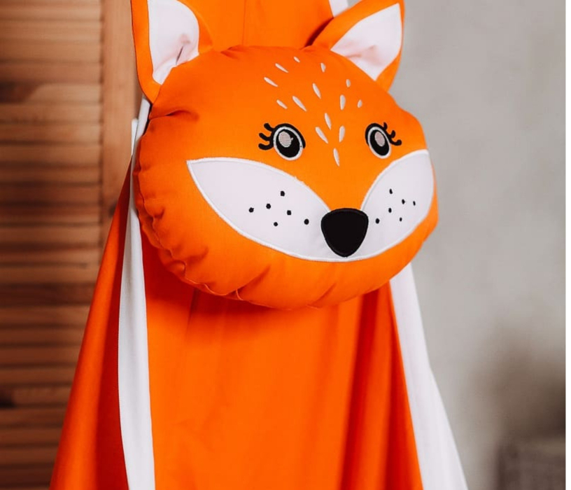 Подвесные кресла, Подвесное кресло КОКОН-Игрушка Лиса