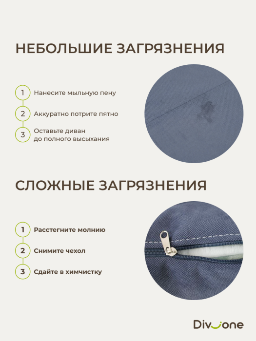 Детские диваны, Бескаркасный набор мебели Мико, диван и кресло 