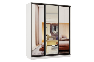 Шкаф-купе Премьер 34 белый