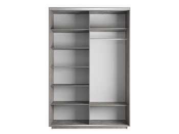 Шкаф-купе Экспресс 2-х дверный Фотопечать Ленты Стекла 140х60х220