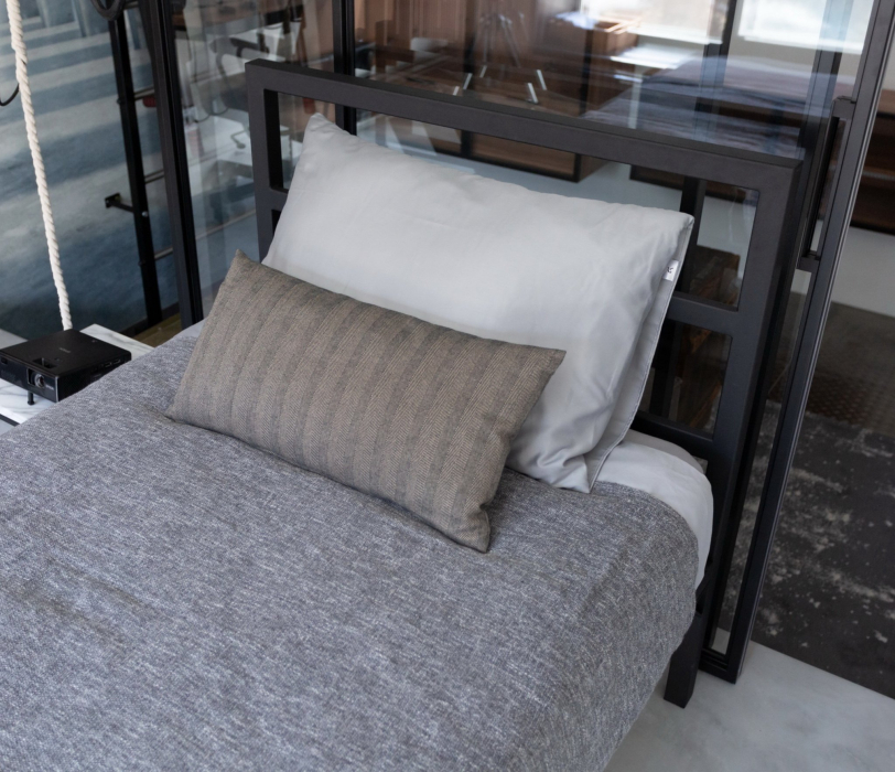 Кровати 90 см, Кровать в стиле лофт Аристо 0.9