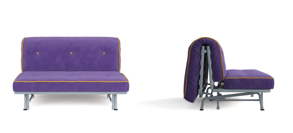 Диван-кровать Вилли Сканди сиреневый
