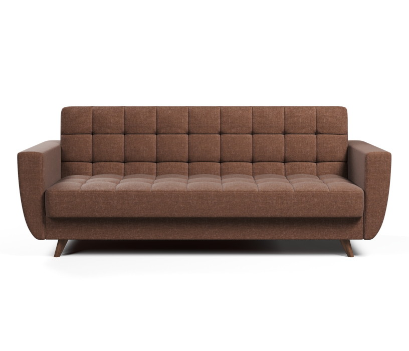 Диваны с ящиком для белья, Диван прямой книжка Корсика,рогожка