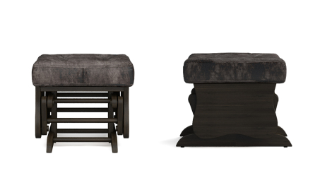 Пуф-качалка Джильо Дуб венге — темносерый